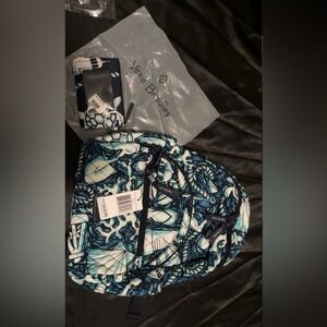 Vera Bradley shore enough mini backpack and zip up wallet